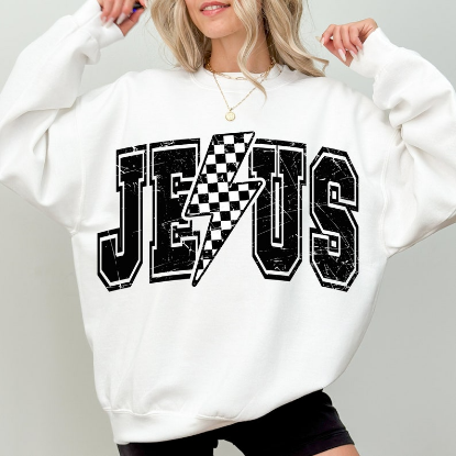 Picture of Jesus Sweat Shirt